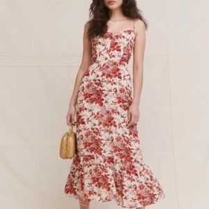 Reformation dress Emersyn Dress Toile De Jouy size 0